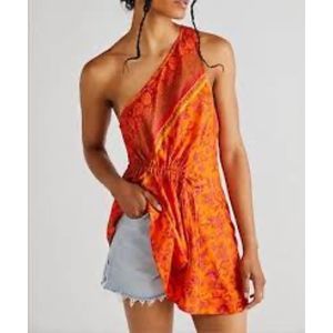 Free People Mira Printed Tunic Size XL